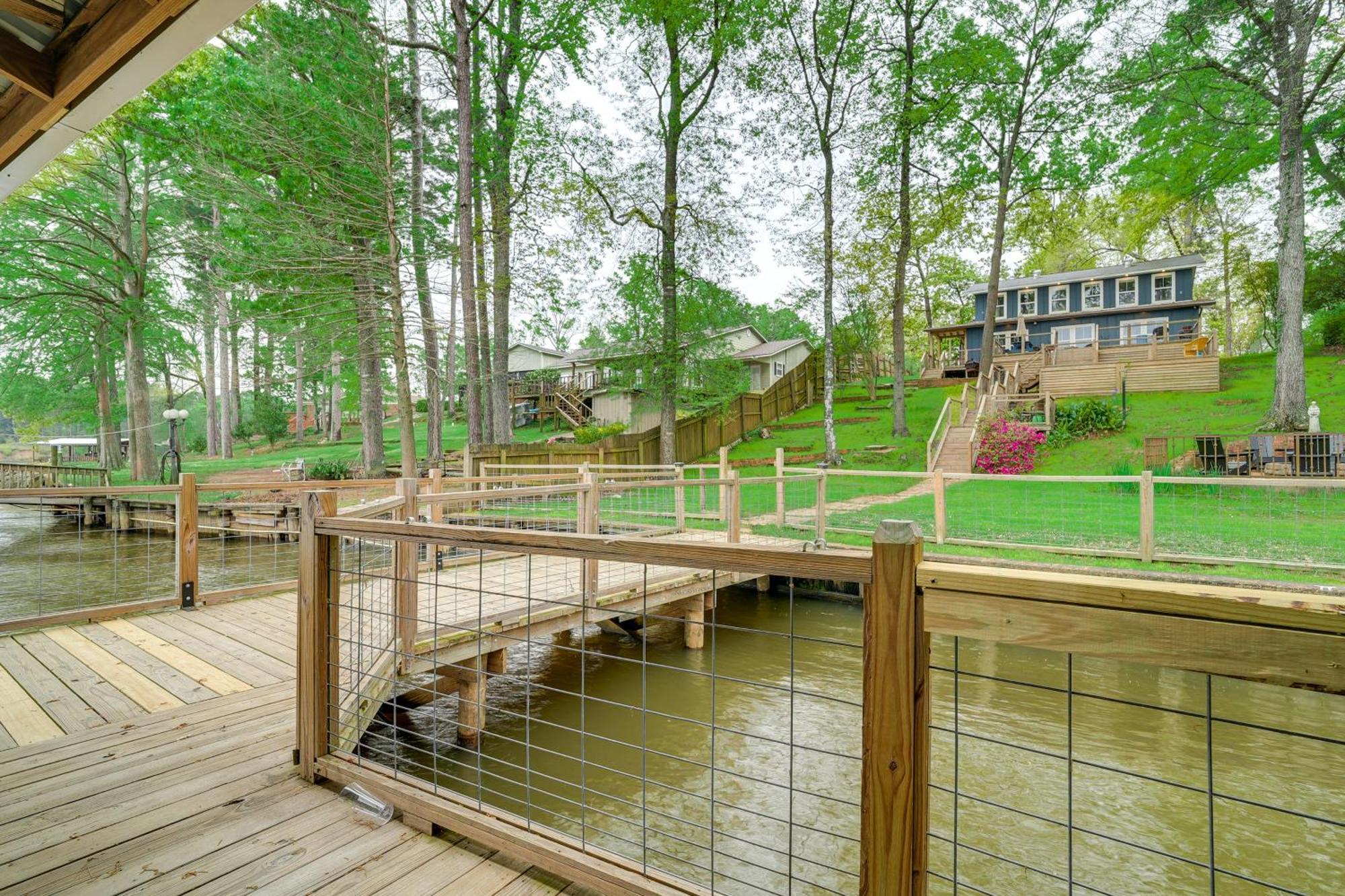 Waterfront House On Toledo Bend With Private Dock! Villa Alliance Eksteriør bilde