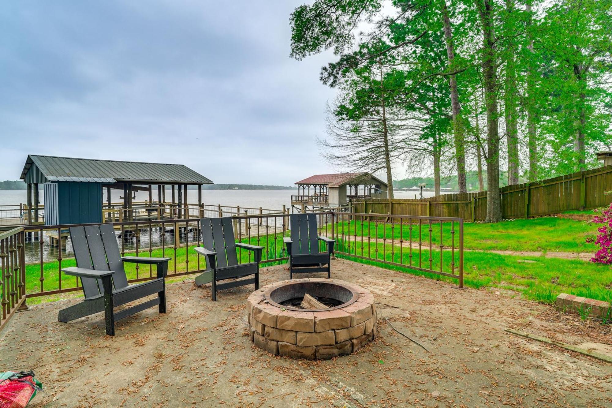 Waterfront House On Toledo Bend With Private Dock! Villa Alliance Eksteriør bilde