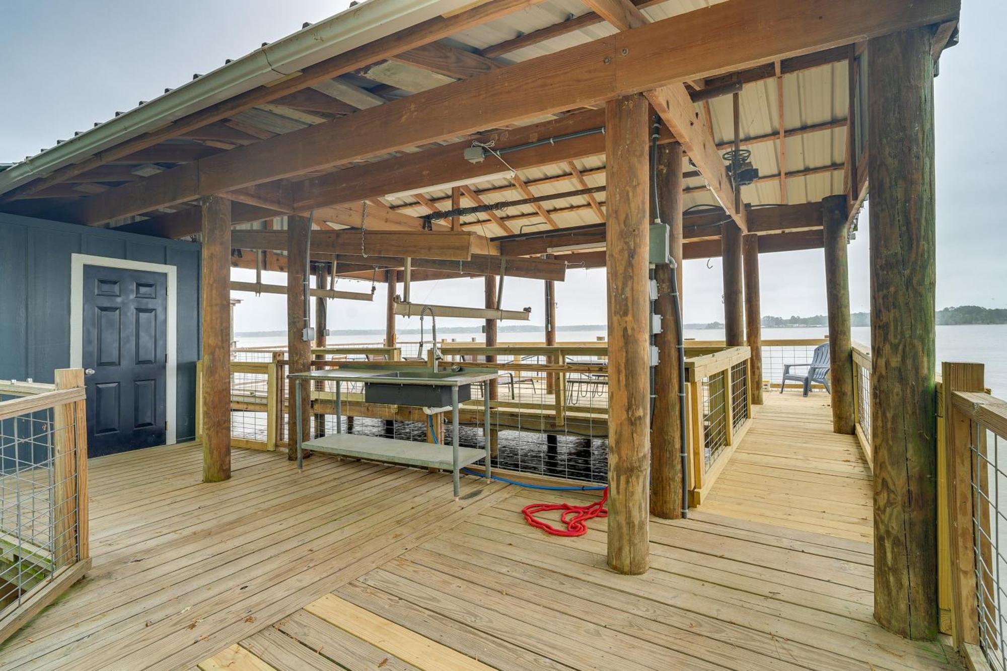 Waterfront House On Toledo Bend With Private Dock! Villa Alliance Eksteriør bilde