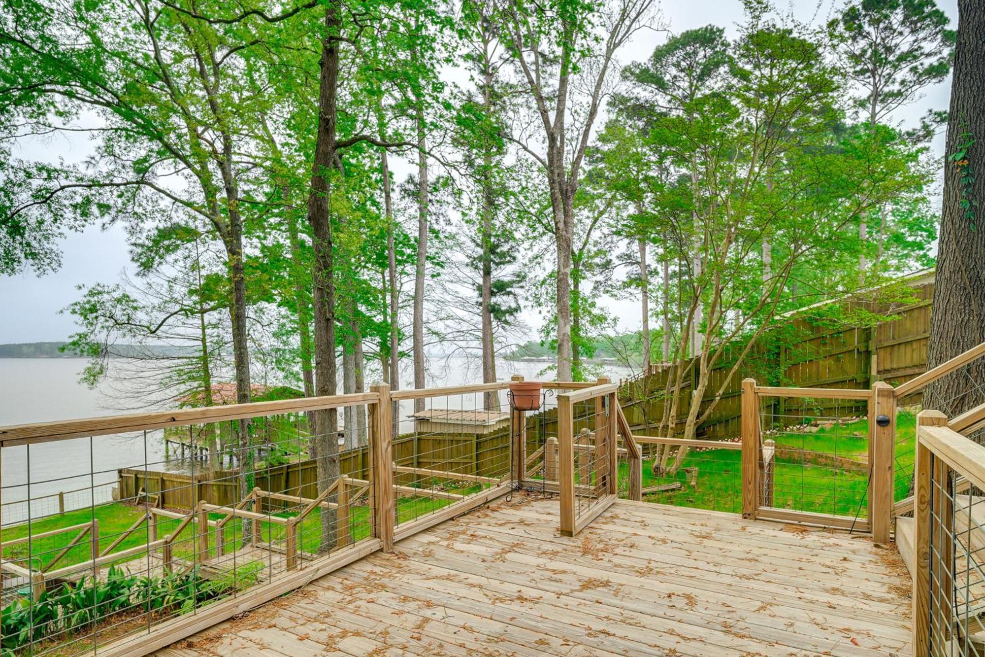 Waterfront House On Toledo Bend With Private Dock! Villa Alliance Eksteriør bilde