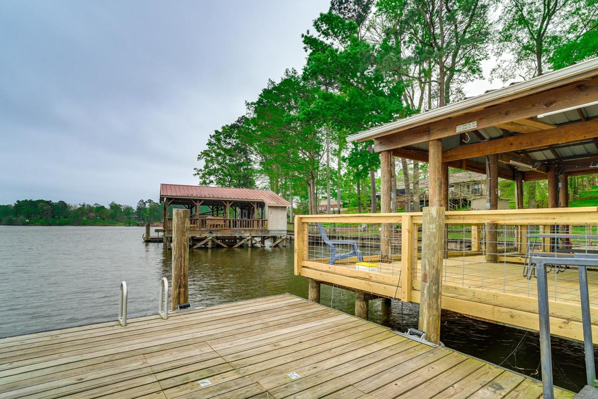 Waterfront House On Toledo Bend With Private Dock! Villa Alliance Eksteriør bilde